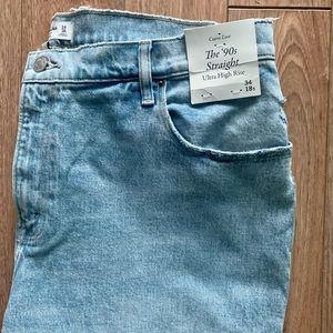 NWT Abercrombie 90s straight jeans